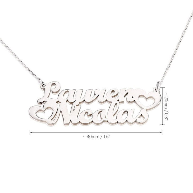 Two Name Necklace