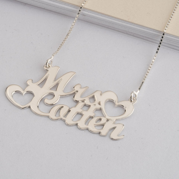 Two Name Necklace