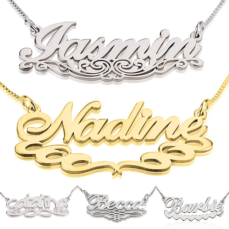 Underlined Name Necklace