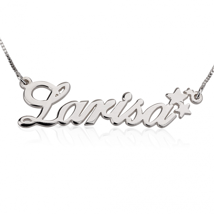 Classic Name Necklace with Symbol