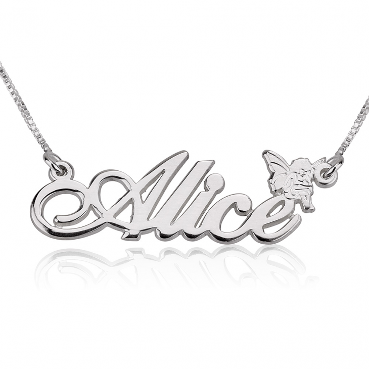 Classic Name Necklace with Symbol