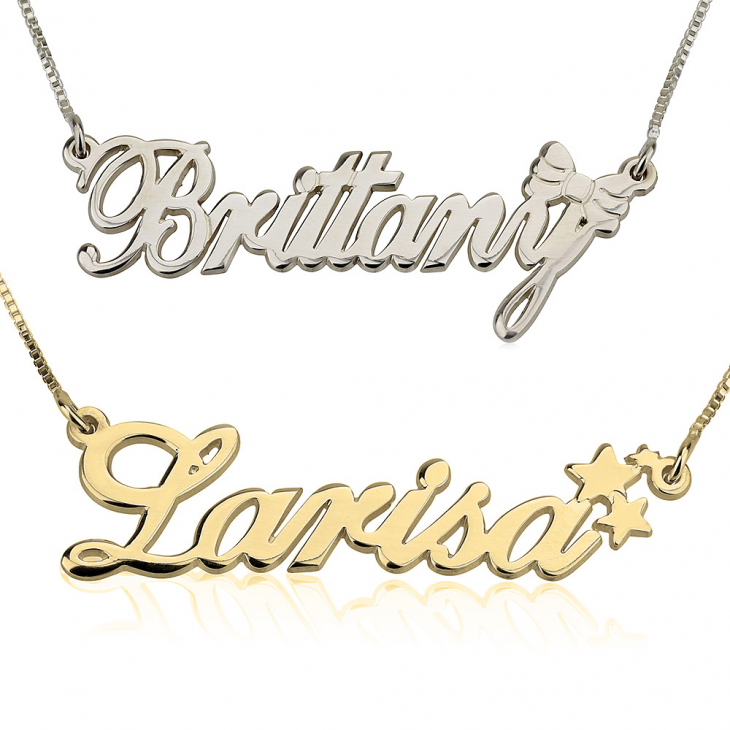 Classic Name Necklace with Symbol