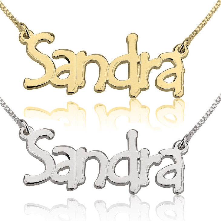 Tempo Name Necklace