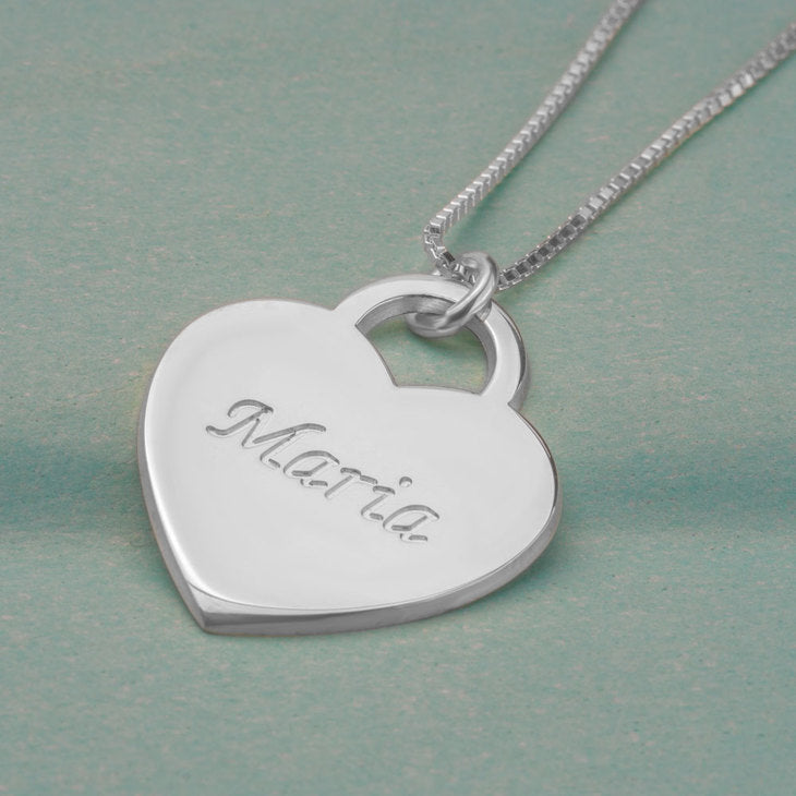 Heart Pendant with Name