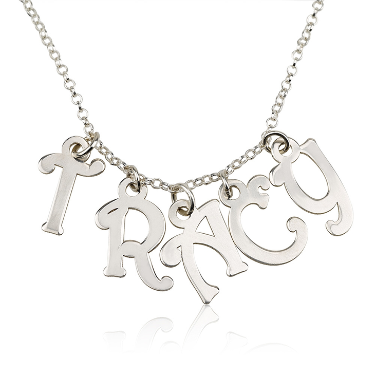 Name Charm Necklace