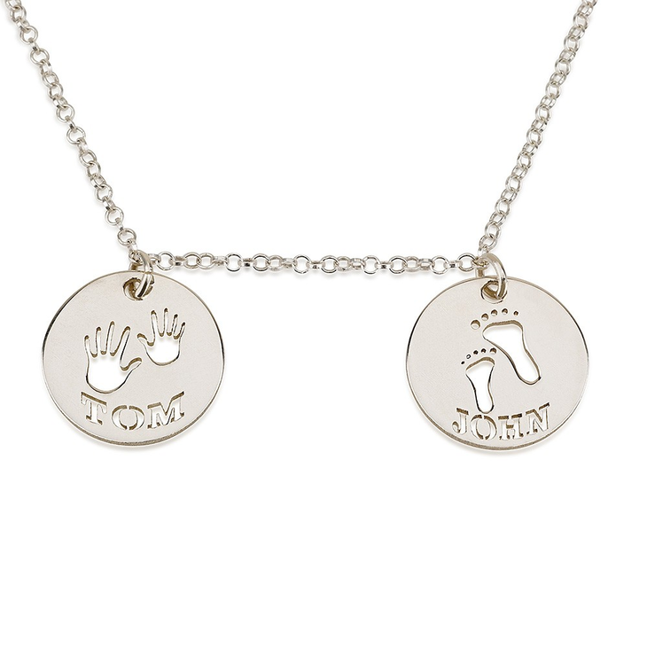 Mother's Necklace with Two Names