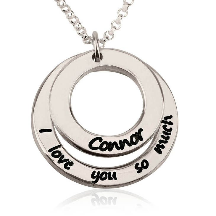 I Love You So Much Necklace with Name