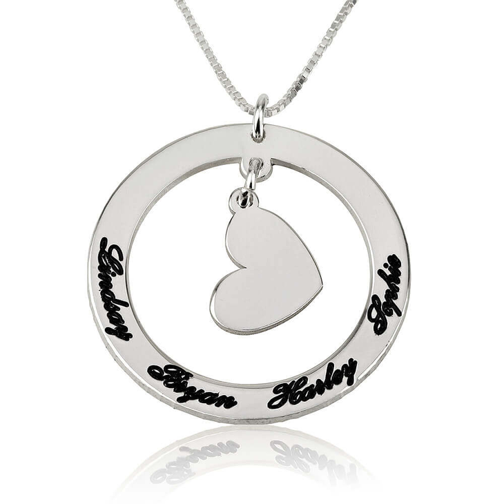 Necklace with Kids Names