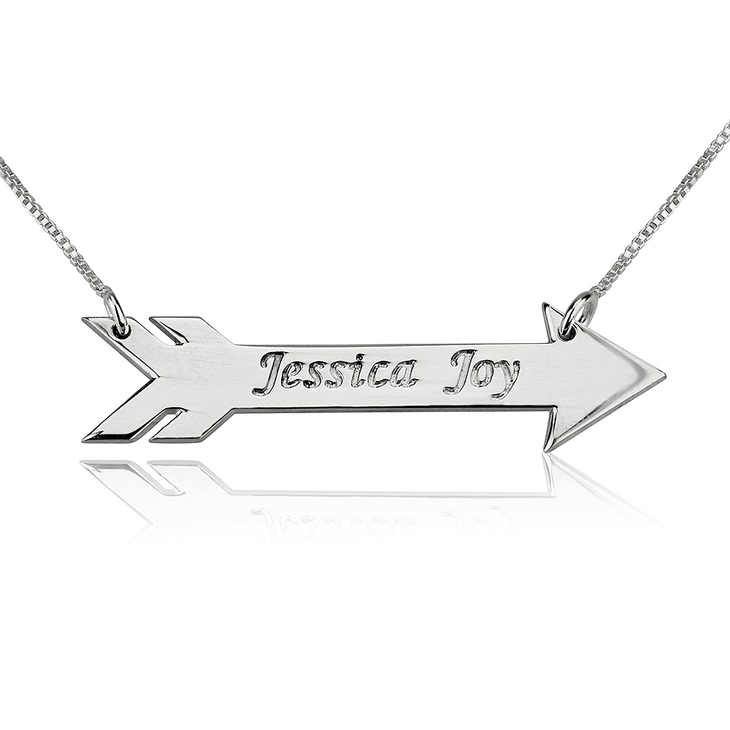 Feather Arrow Necklace