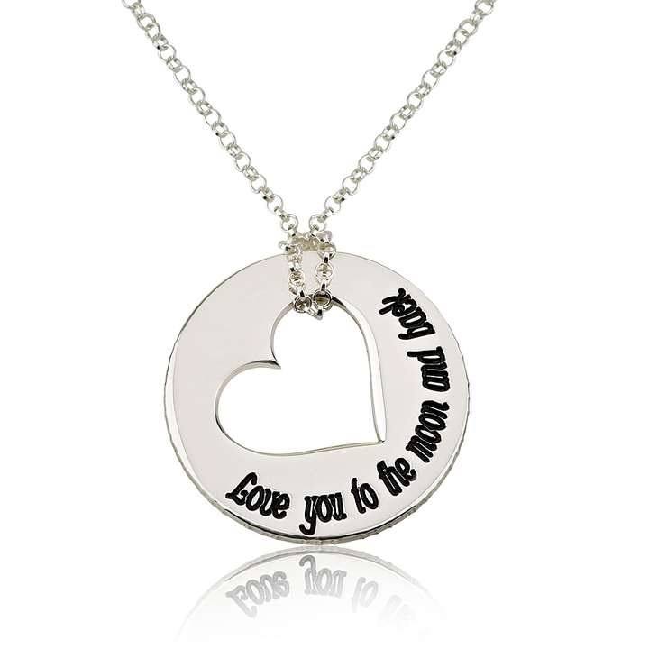 Love You To The Moon And Back Necklace