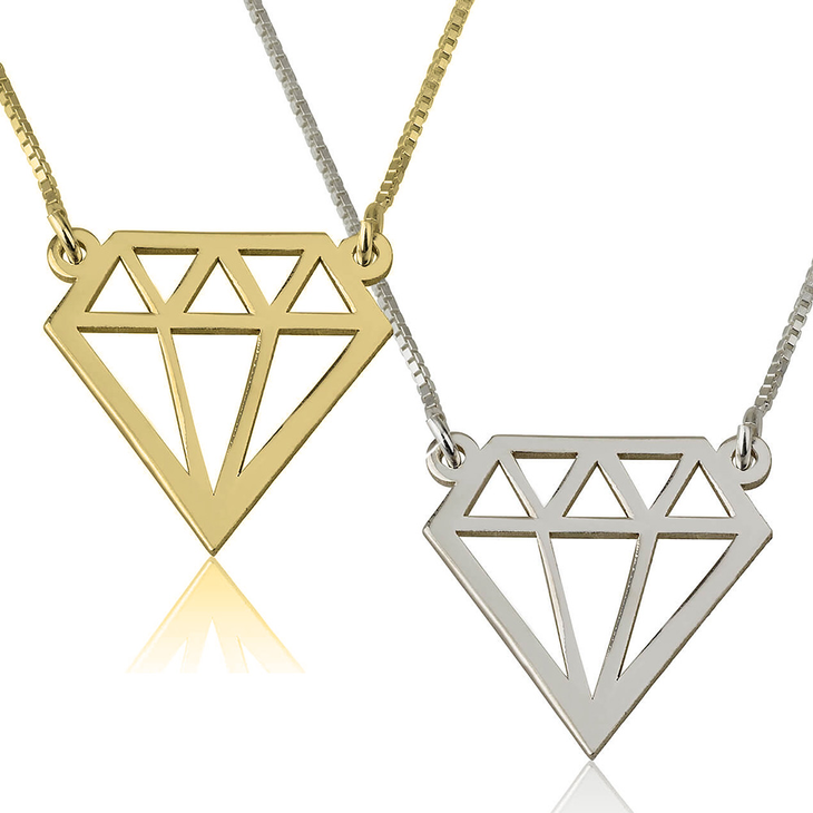 Diamond Shaped Necklace