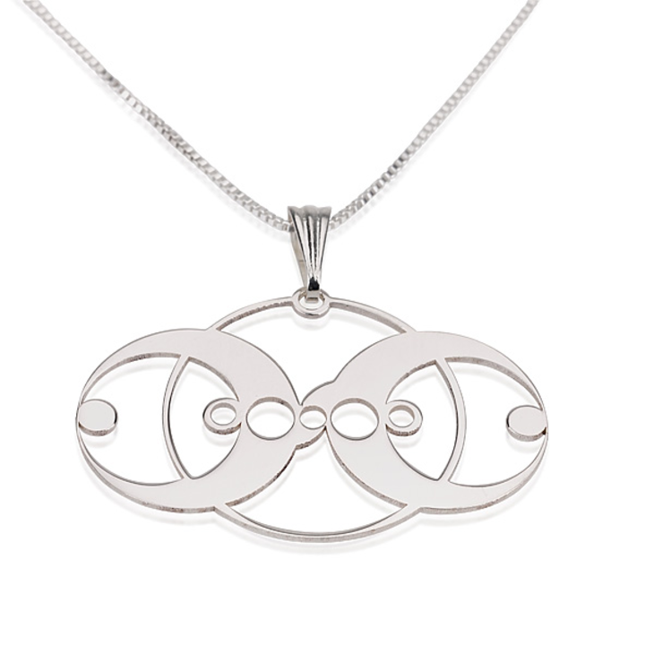 Crop Circle Necklace