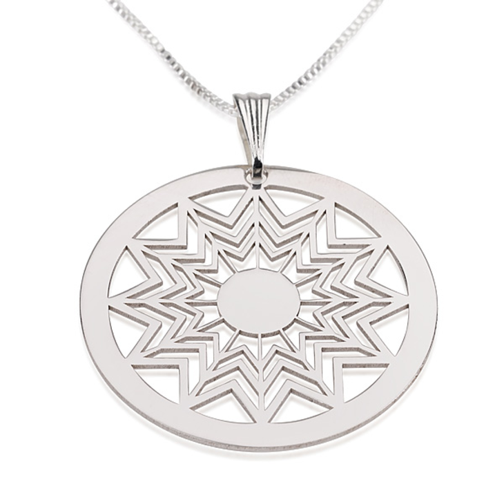Crop Circle Necklace