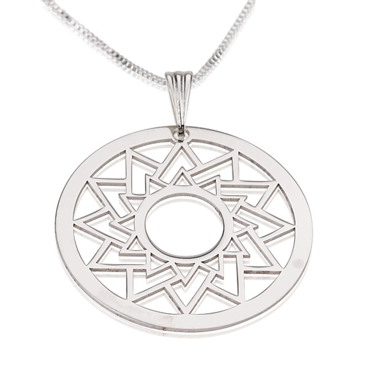 Crop Circle Necklace