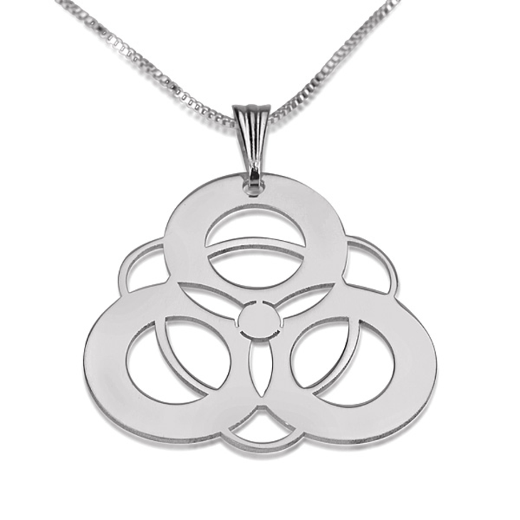 Crop Circle Necklace