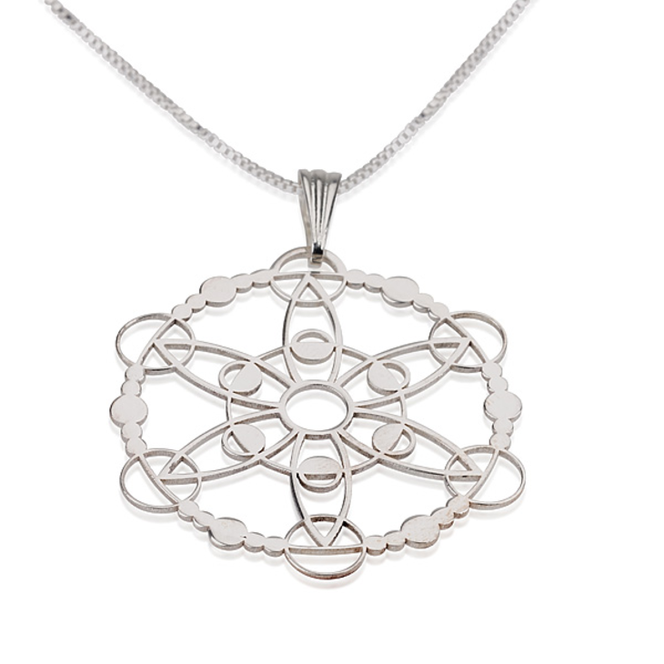 Crop Circle Necklace
