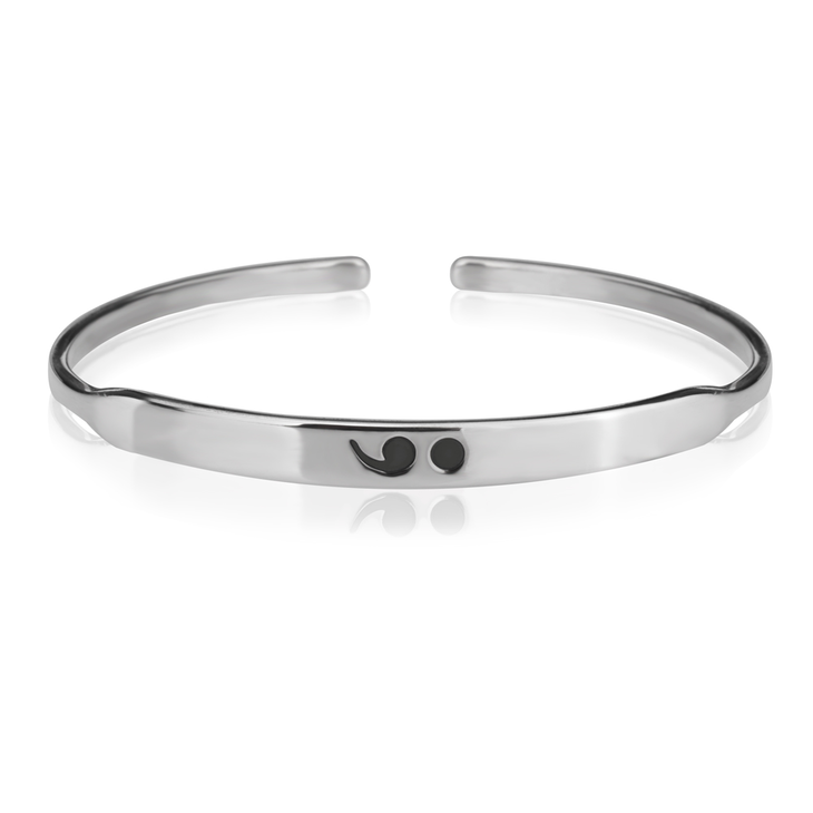Semicolon Bangle