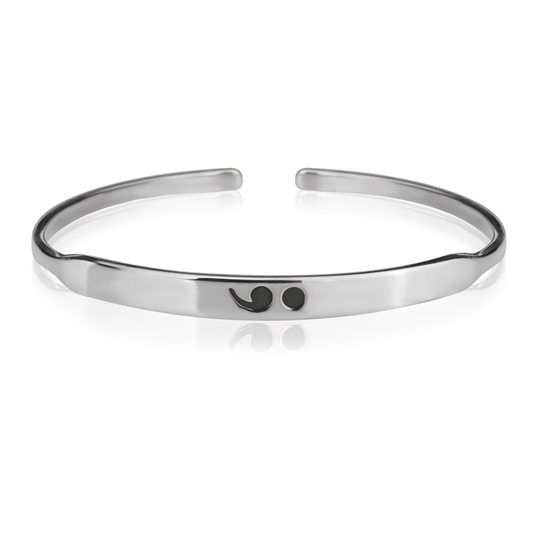 Semicolon Bangle