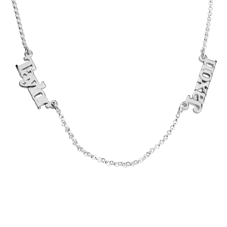 Multiple Name Necklace