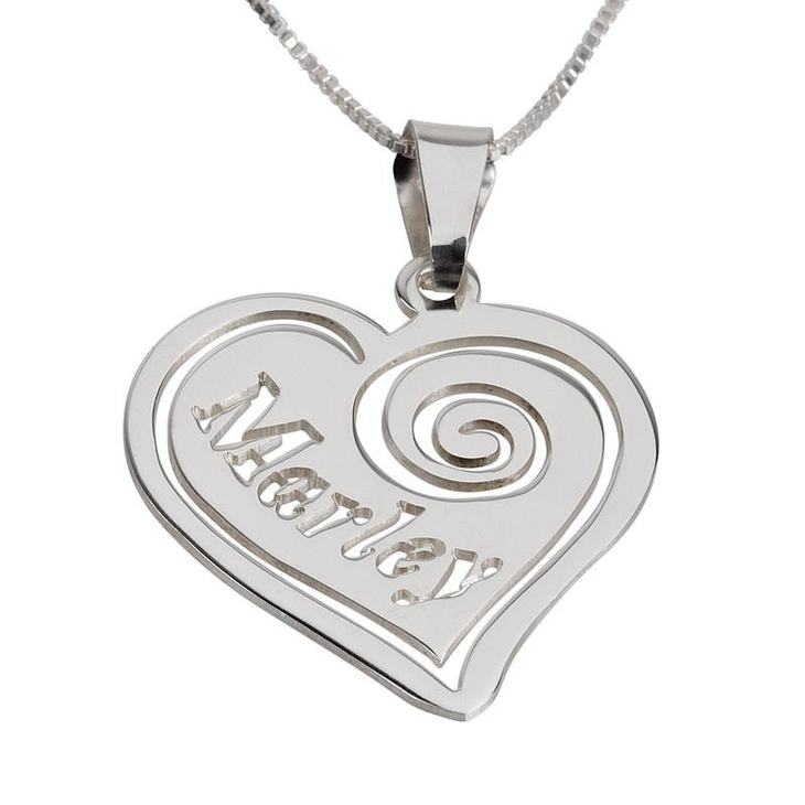 Heart Name Necklace