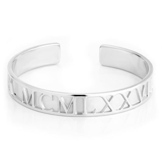 Roman Numeral Bracelet Personalized