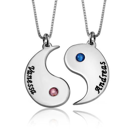 Yin and Yang Couple necklace