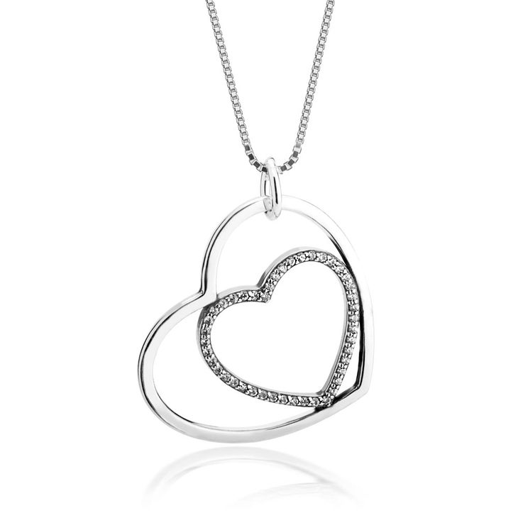 Heart In Heart Necklace