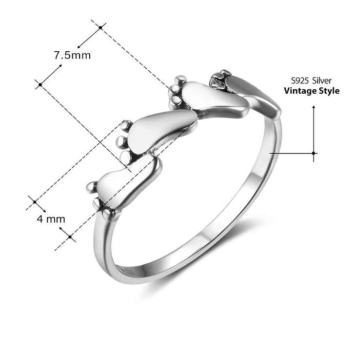 Baby Feet Ring