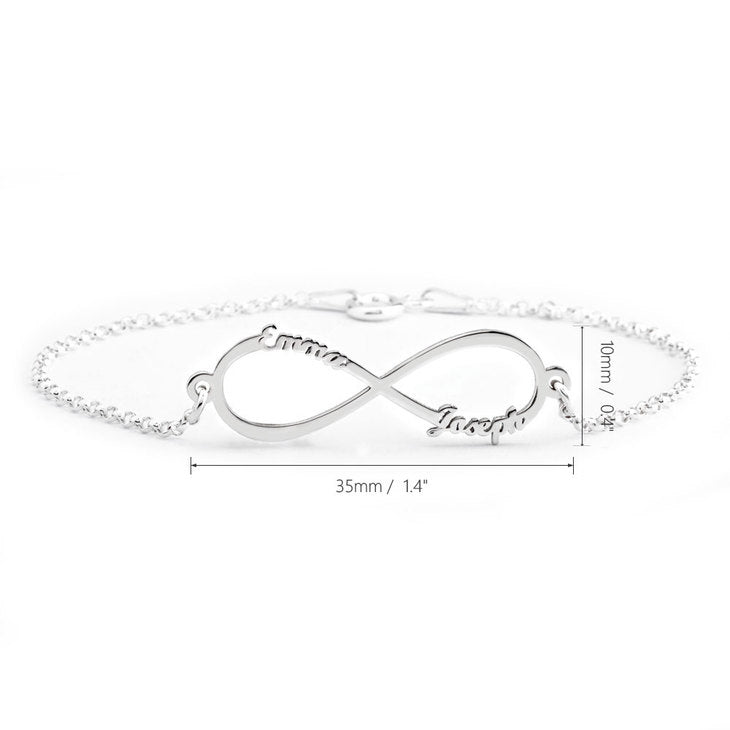 Infinity Name Bracelet