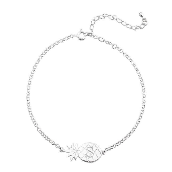 Charm Anklet with Pineapple
