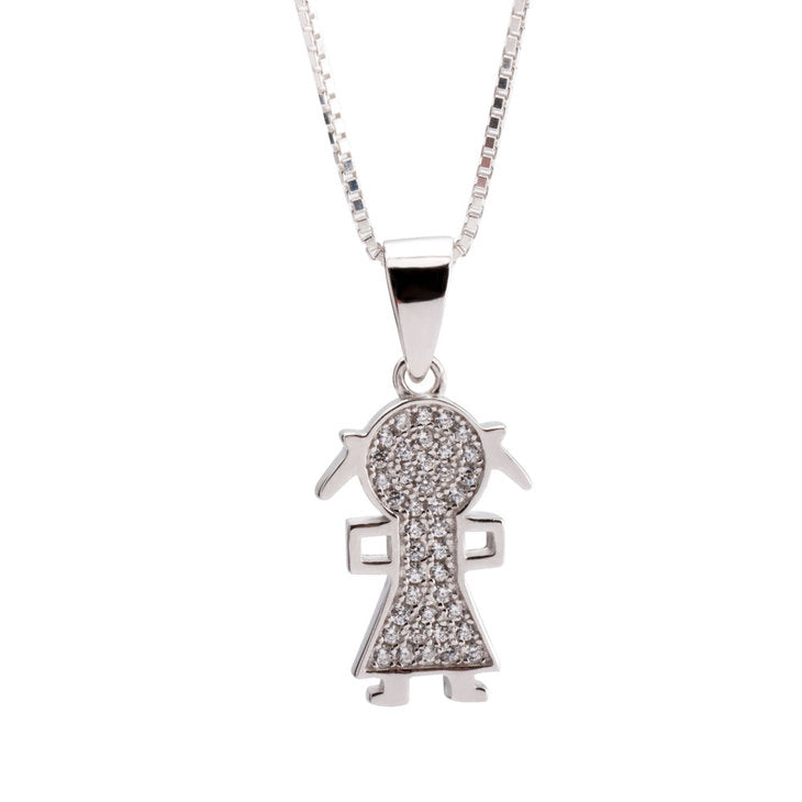 Necklace With Kid Charms