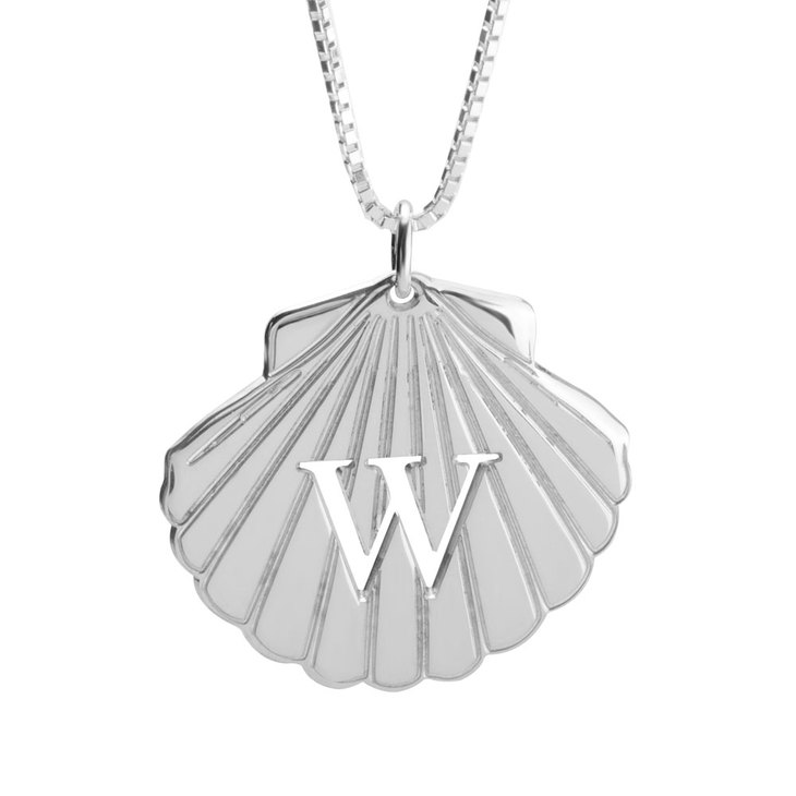 Personalized Seashell necklace