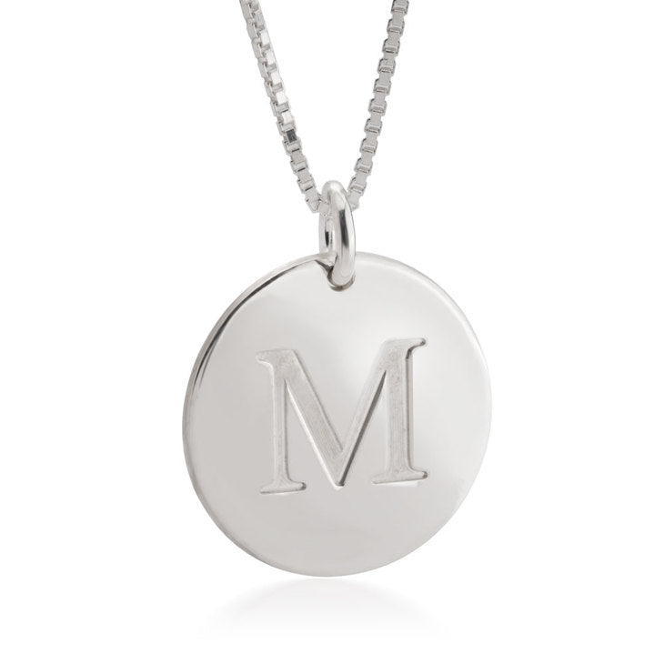 Initial Pendant Necklace