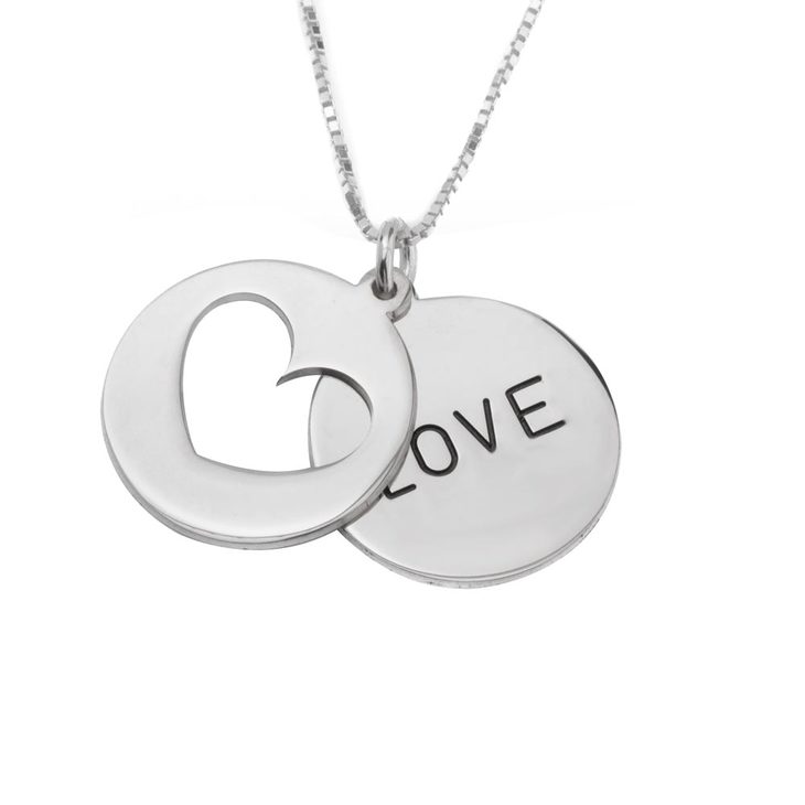 Double Disc Necklace