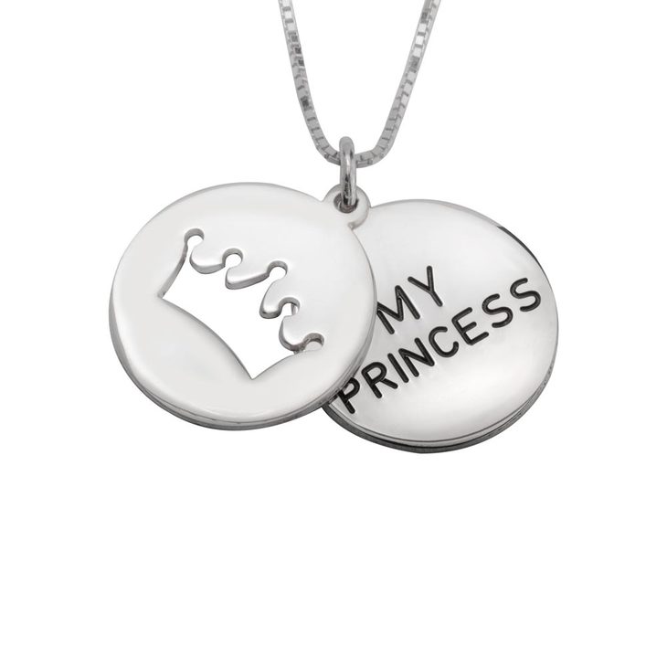 Double Disc Necklace
