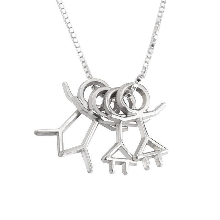 Stick Figure Necklace
