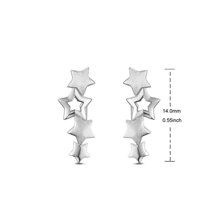 Star Drop Earrings