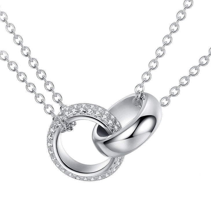 Interlocking Circle Necklace