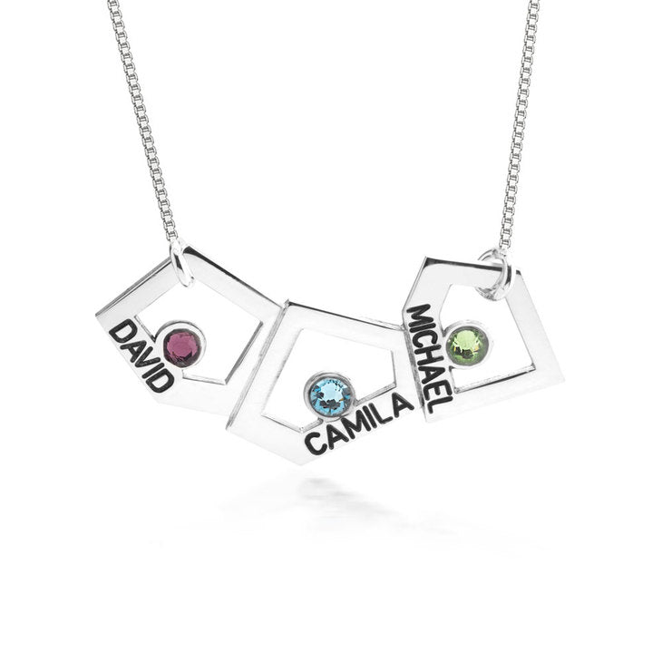 Geometric Mother Necklace