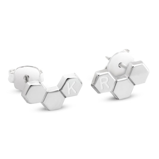 Hexagon Earrings