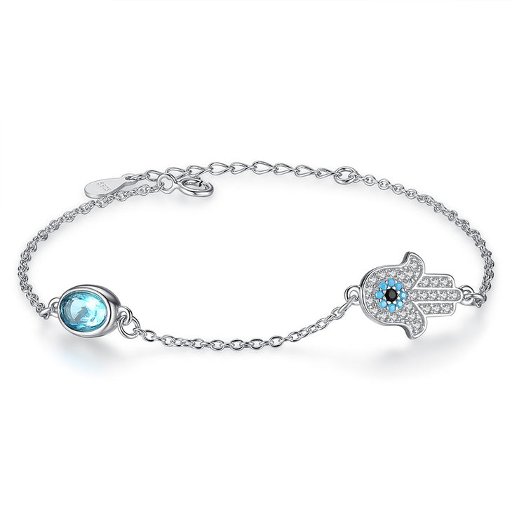 Turquoise Hamsa Bracelet