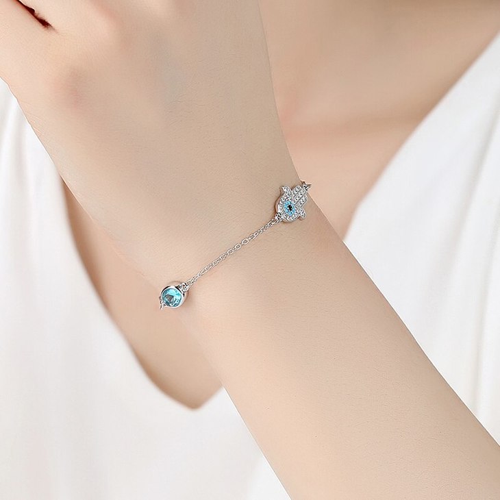 Turquoise Hamsa Bracelet