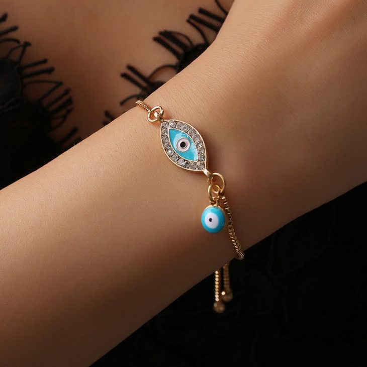 Turquoise Evil Eye Bracelet