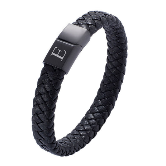 Mens Black Bracelet