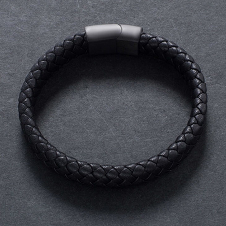 Mens Black Bracelet