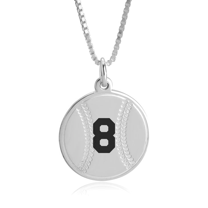 Baseball Necklace