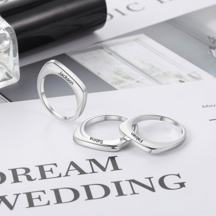Delicate Engraved Ring