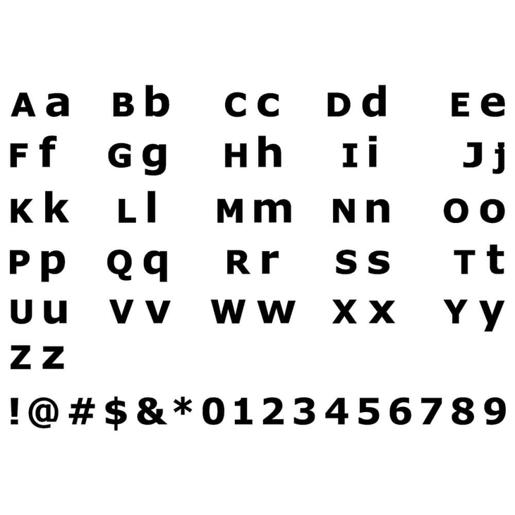 Capital Letters Name Necklace