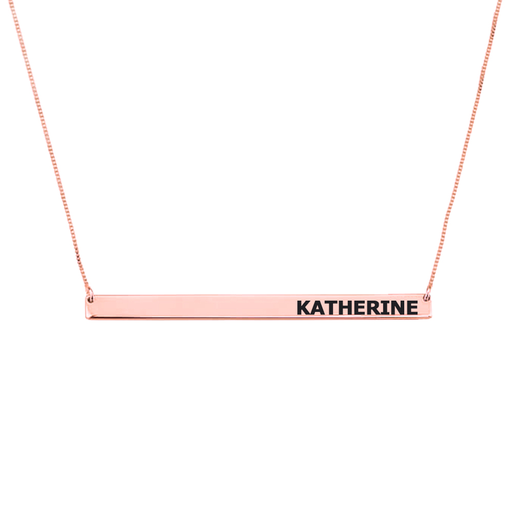 Skinny Bar Necklace