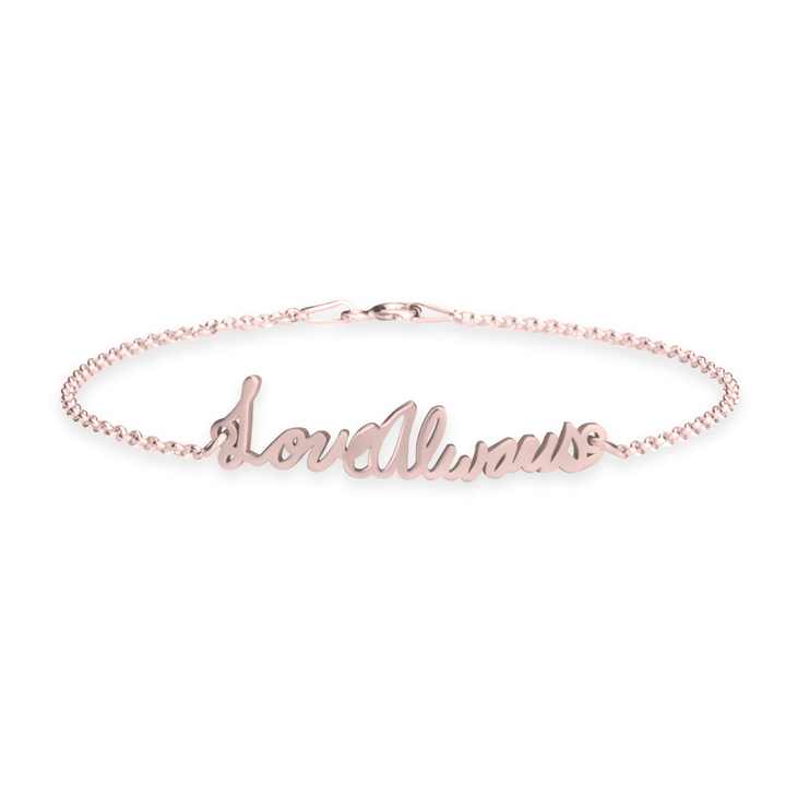 Personalized Signature Bracelet
